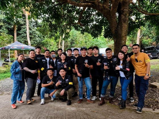RBL members posing together at outdoor Tambike
